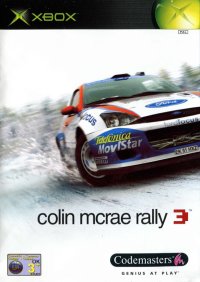 Colin McRae Rally 3 PAL Xbox PAL box art